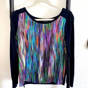 Trouve Silk & Cotton Top / Sweater